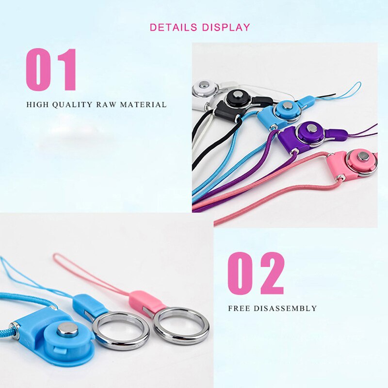 Dây Đeo Điện Thoại/Thẻ ID/Chìa Khóa Trang Trí Nhà Cửa