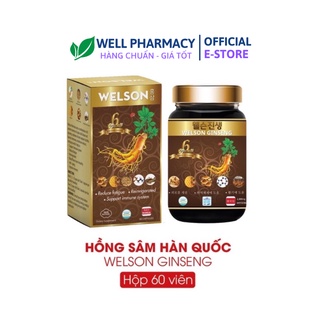 VIÊN UỐNG BẢO VỆ SỨC KHỎE WELSON GINSENG