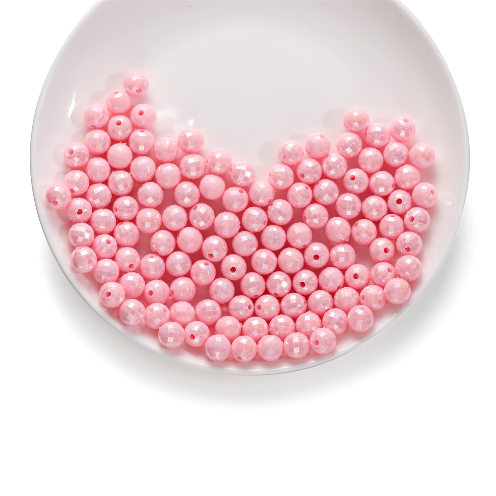 Set 50-100 Hạt Xâu Chuỗi 6mm 8mm Tự Làm Trang Sức Tiện Dụng