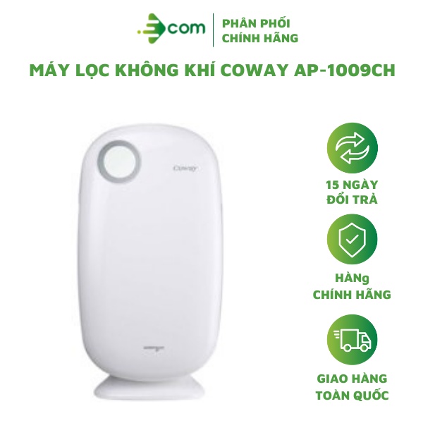 [Mã ELHA10 giảm 6% đơn 5TR] Máy Lọc Không Khí Coway AP-1009CH - Hàng Chính Hãng