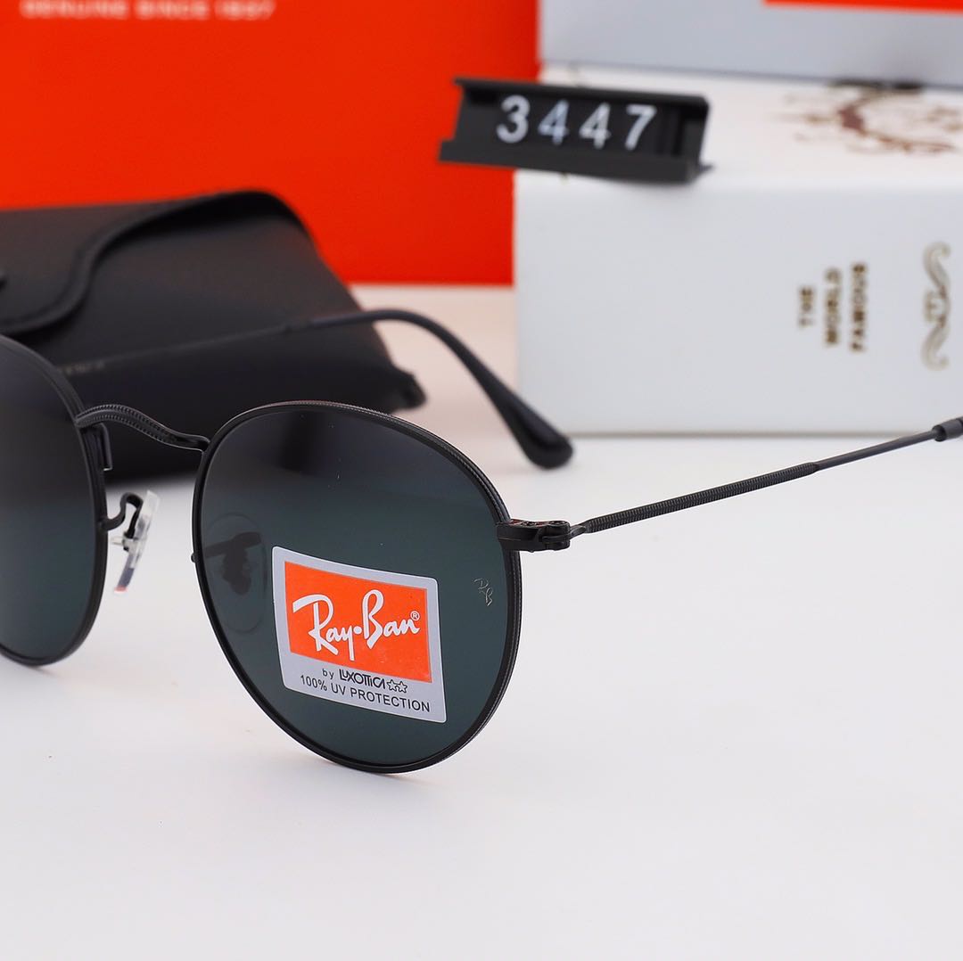 Wayfarer Ray-Ban_ chính hãng Kính râm 2021 Thời trang Hàn Quốc mới Kính râm nam nữ một mảnh Cặp đôi hợp thời trang Du lịch ngoài trời Kính râm lái xes