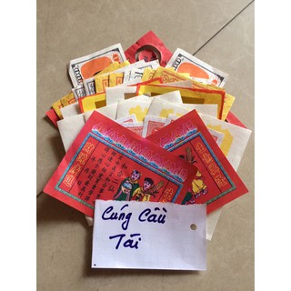 Combo 10 Bộ Giấy Cúng Cầu Tài Lộc Làm Ăn