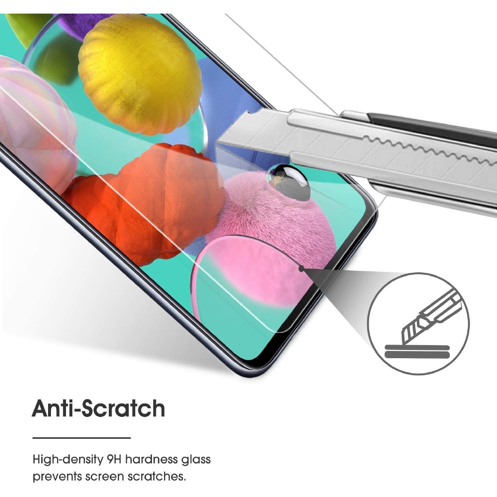 Kính cường lực dành điện thoại cho Samsung Galaxy ss A51 A71 A21s A31 A41 A11 A01 5G