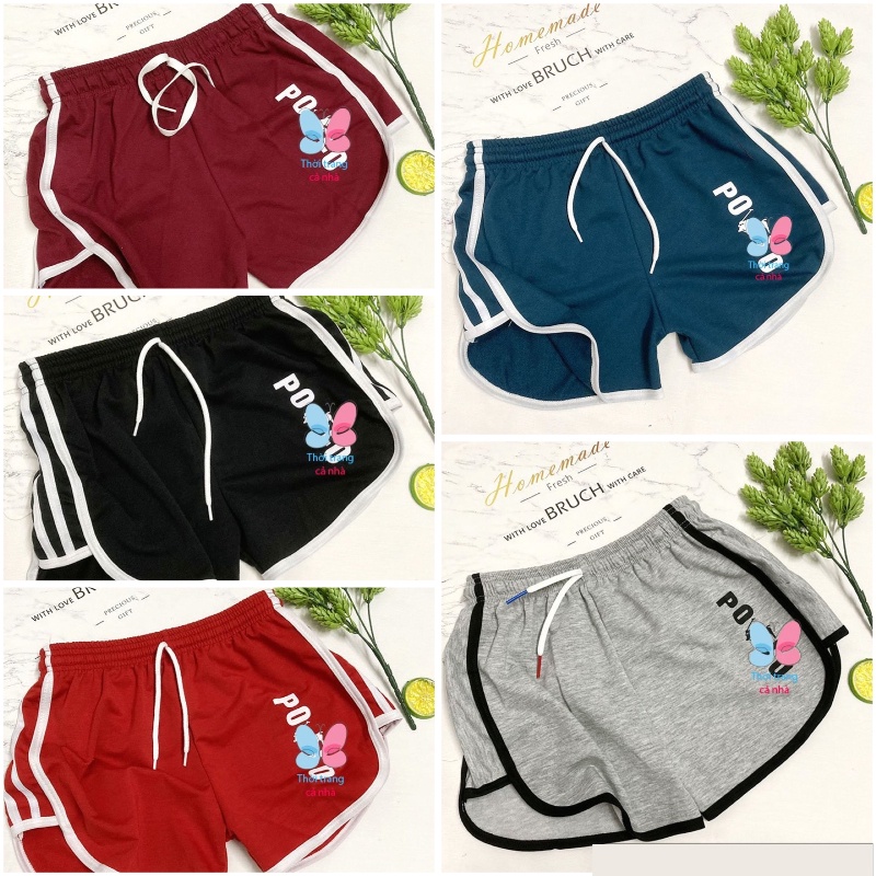 Quần đùi nữ freesize 42-50kg thun da cá dày vừa co giãn mạnh - quần sọt short nữ - QU84