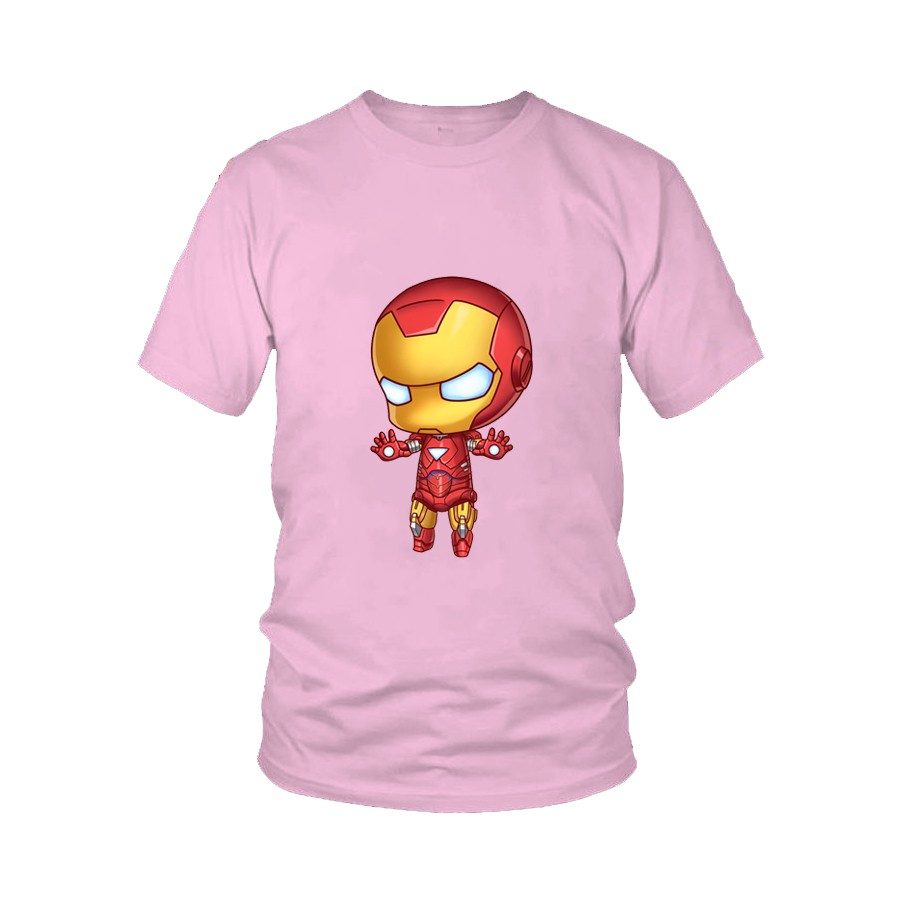 Áo thun in hình Người Sắt Marvel Avengers Chibi giá rẻ Mẫu 2 (Đủ Màu)