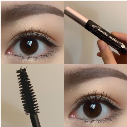 Mascara kiss me chống nước cong dài mi lâu trôi chuốt mi không lem Kissme Heroine Make Super Waterproof Mascara