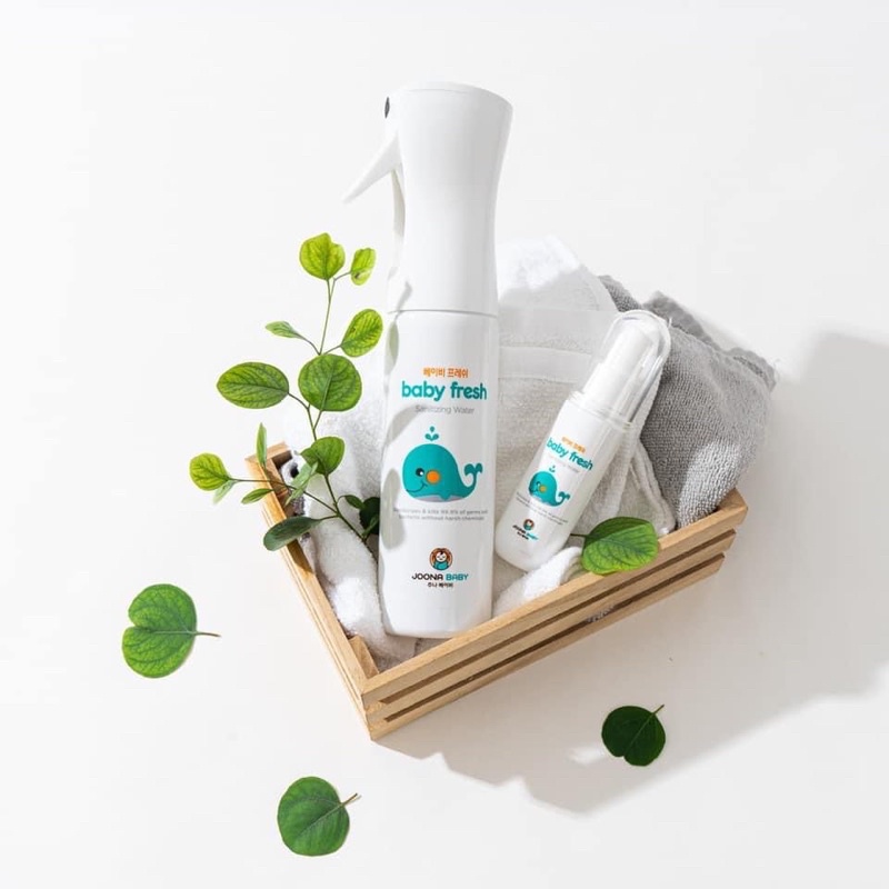 Bình xịt diệt khuẩn Baby Fresh JOONA BABY khử mùi an toàn cho bé