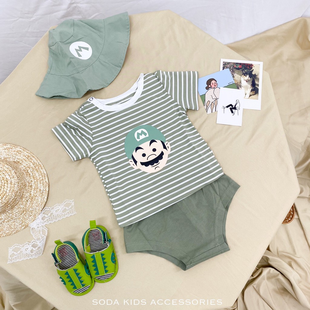 (ẢNH THẬT) set mario xanh - vàng