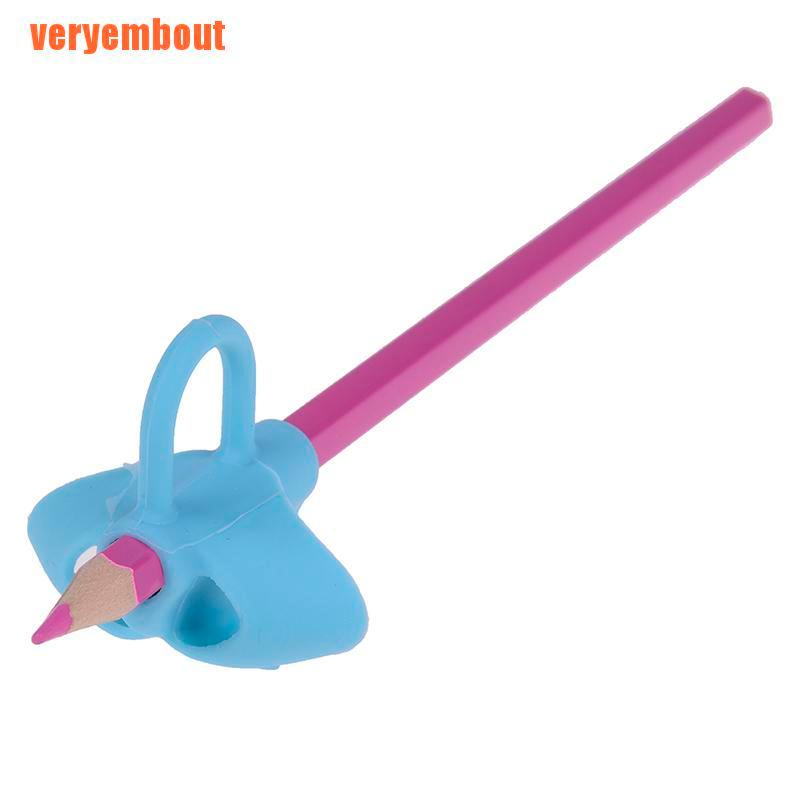 Set 3 Tay Cầm Bút Chì Bằng silicone Tiện Dụng Cho Người Mới Bắt Đầu