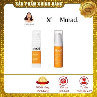 Set dưỡng trắng da mini Murad (Vita-C Glycolic Brightening Serum, Vita-C Eyes Dark Circle Corrector)