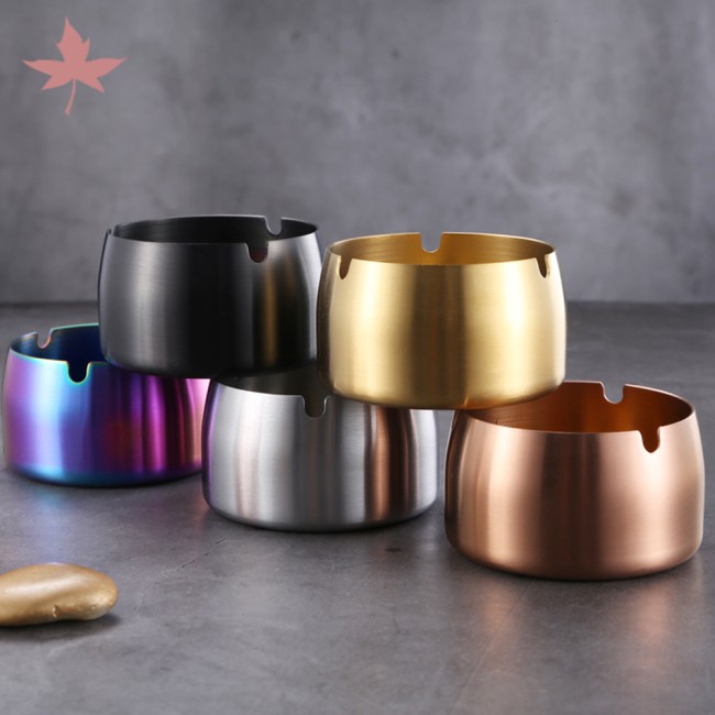 Gạt tàn thuốc bằng inox dùng trang trí bàn