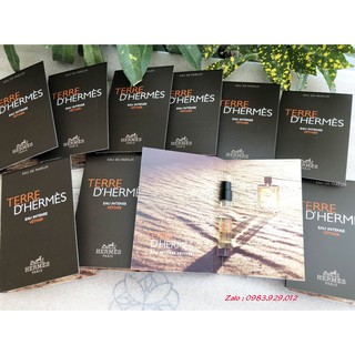 Nước hoa Vial Hermes Terre D Hermes Eau Intense Vetiver