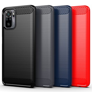 Ốp điện thoại sợi carbon cho Xiaomi Redmi Note 10 Pro 5G Note 10 JE 10T 5G 10S 10 Pro Max Redmi S2 Y2
