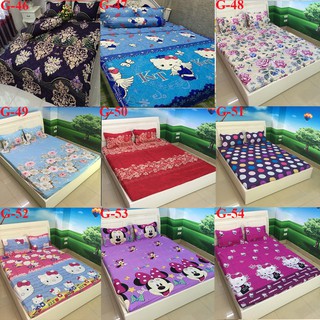 Ga trải giường cotton poly 1M8