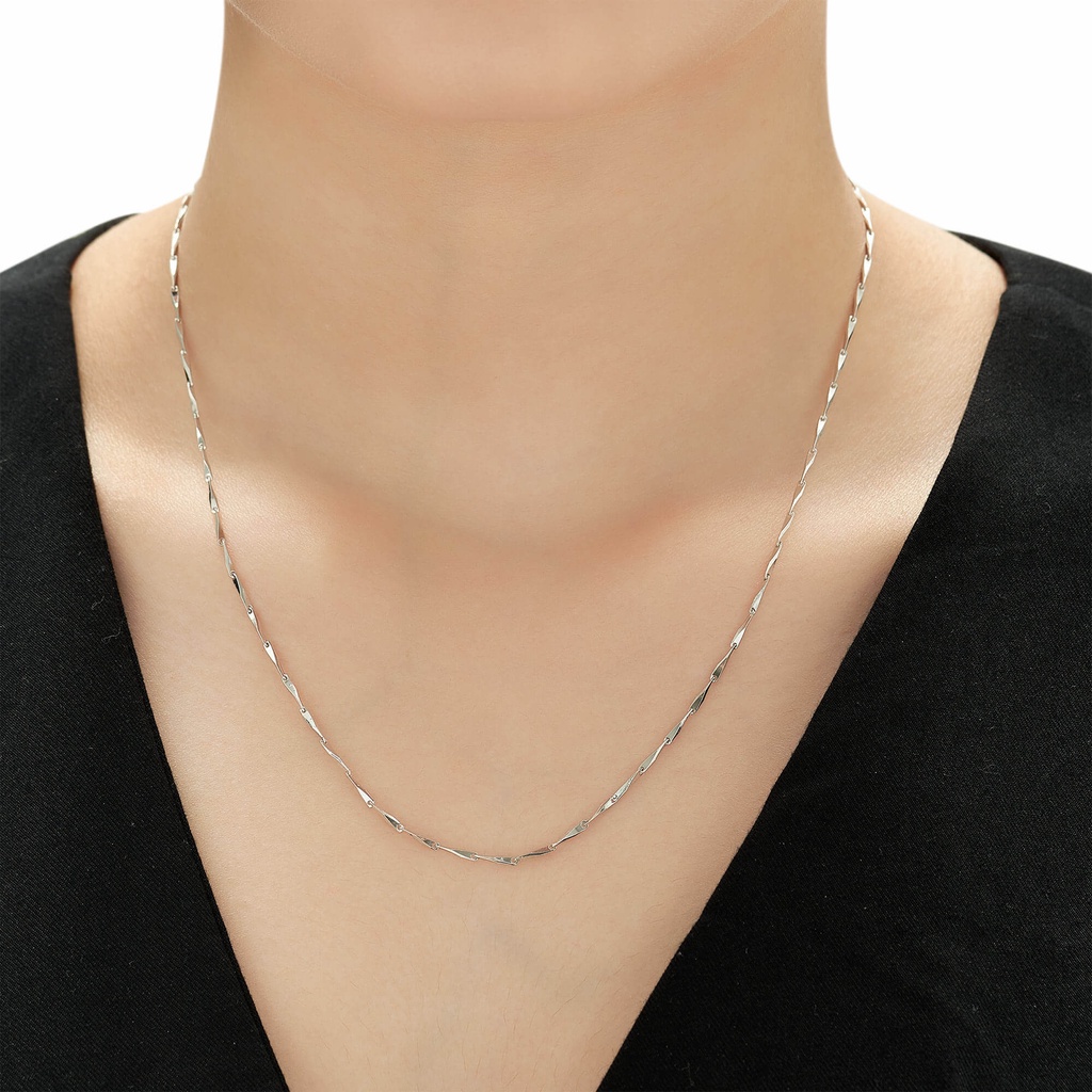 Dây chuyền bạc PNJSilver 0000W000009