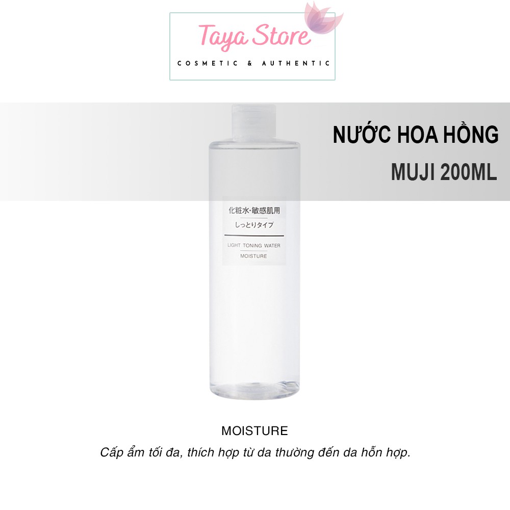 Nước hoa hồng dưỡng ẩm Muji Tonner 200ml