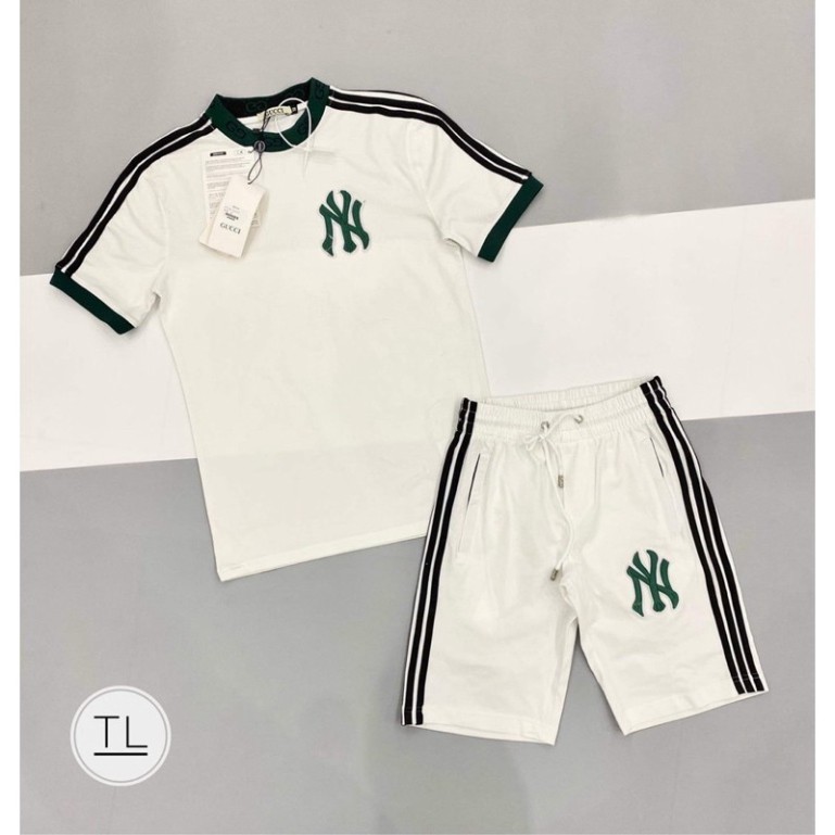 Bộ Thể Thao Nam Thêu Logo N&Y Cổ Xanh Chất Đẹp BB37 < == | BigBuy360 - bigbuy360.vn