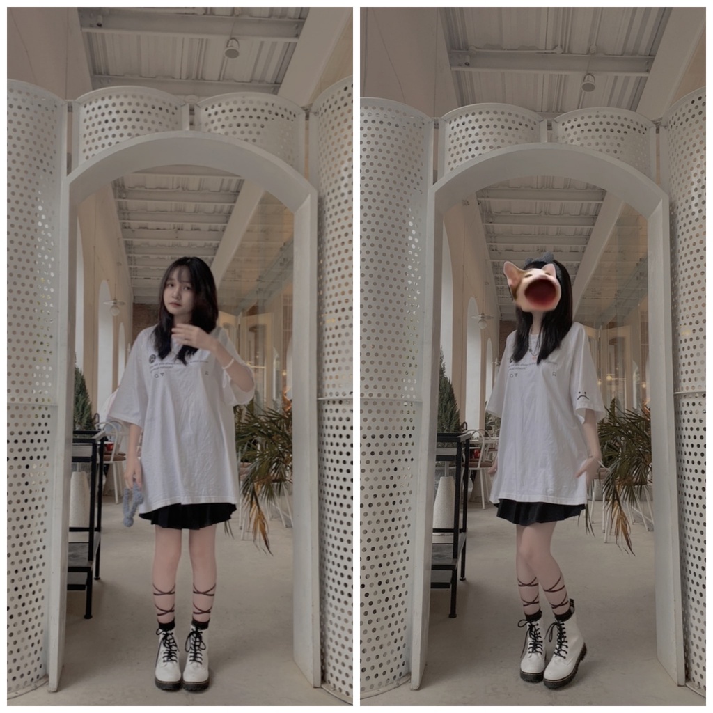 Áo thun tay lỡ Sadboiz Sadtagram - Áo nữ form rộng chất cotton thêu mặt mếu hot 2022