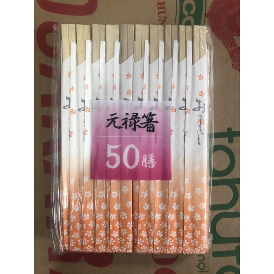 100 Đũa gỗ tách dùng một lần, Hàng xuất khẩu Nhật