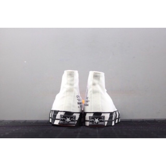 (40x1)Converse chính thức Chuck 70 tên 2.0 "of white" - 163892C [ONESHOP]