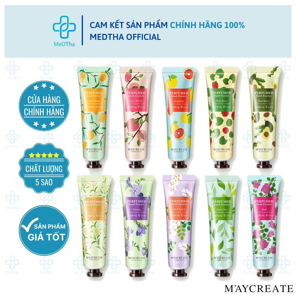 Kem Dưỡng Da Tay MAYCREATE Mềm Mịn - Tuýp 30g
