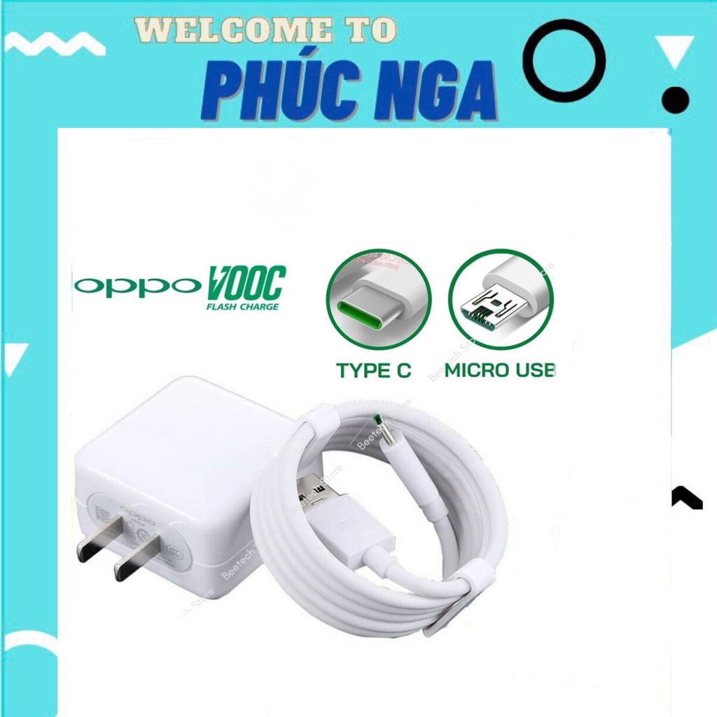 Sạc Oppo, Realme 4A zin, Bộ sạc Vooc, sạc nhanh 20w