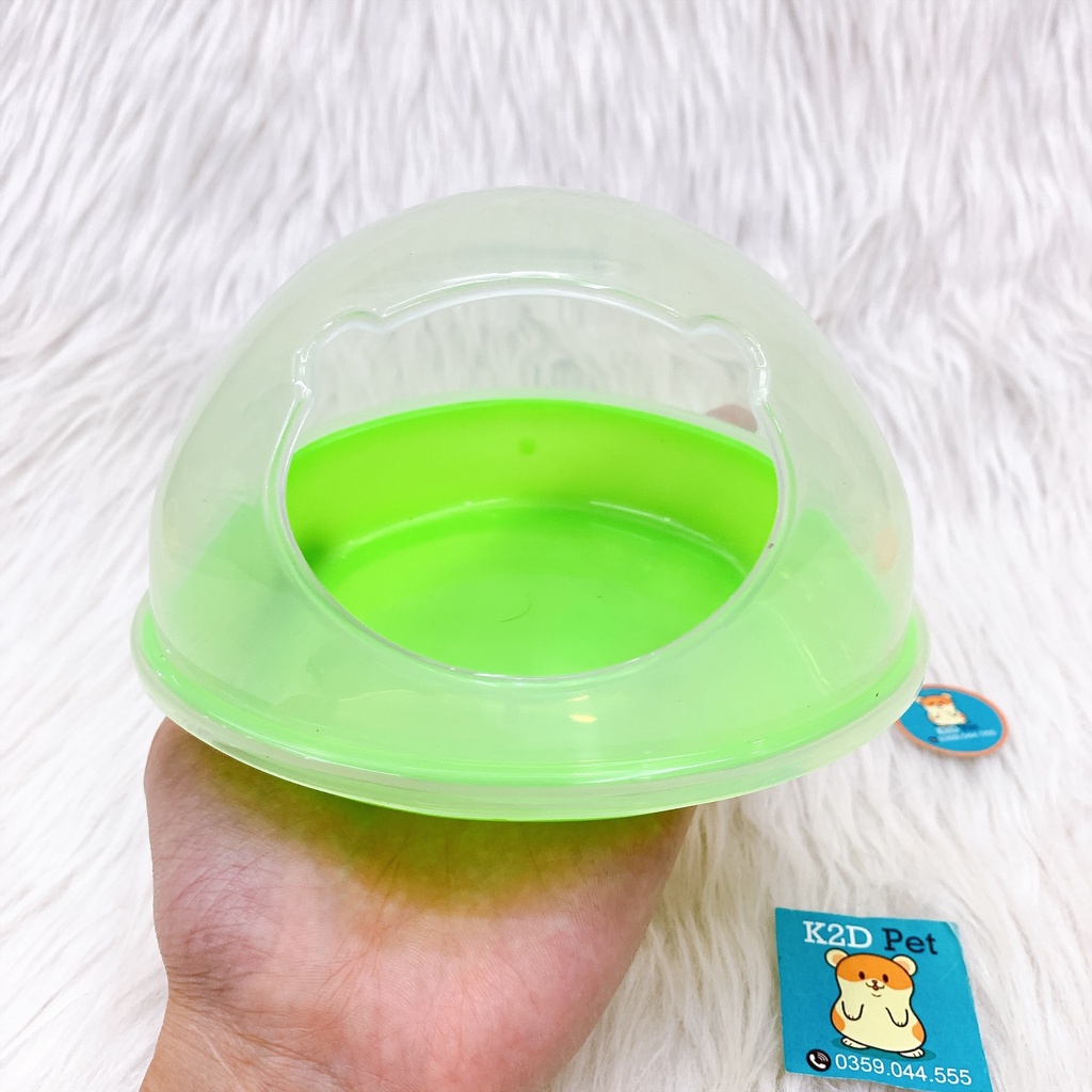 Nhà tắm nhựa gấu lớn cho hamster