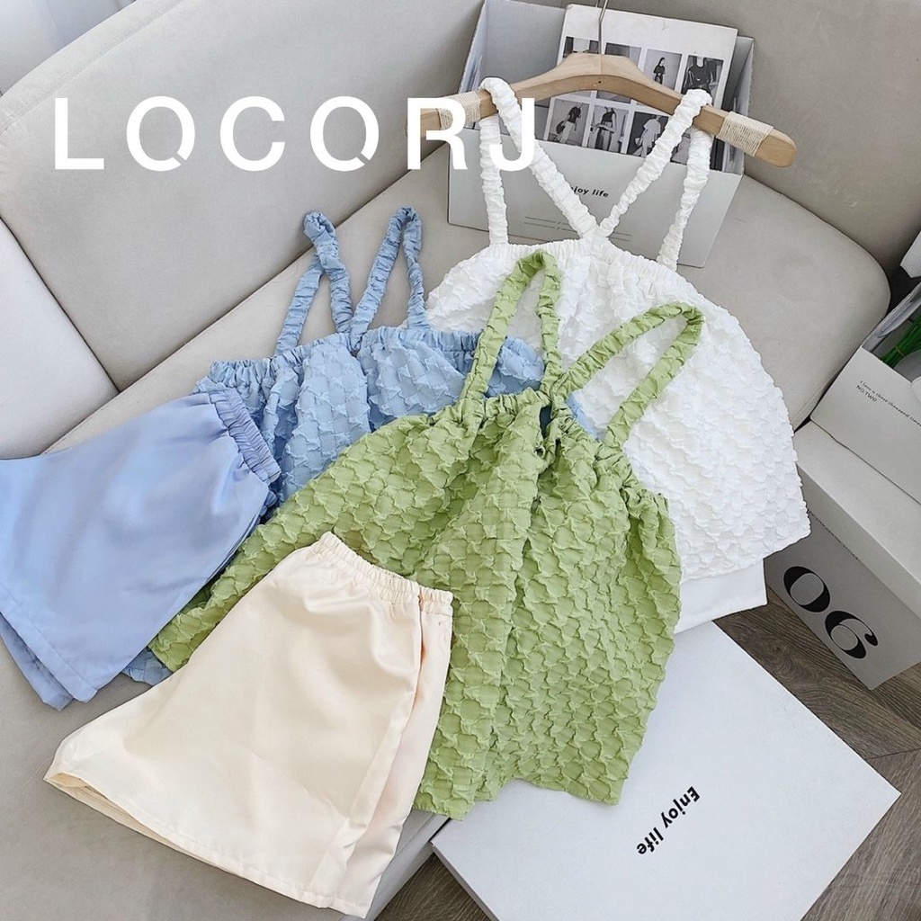 Set áo quần thời trang kiểu mới LOCORJ