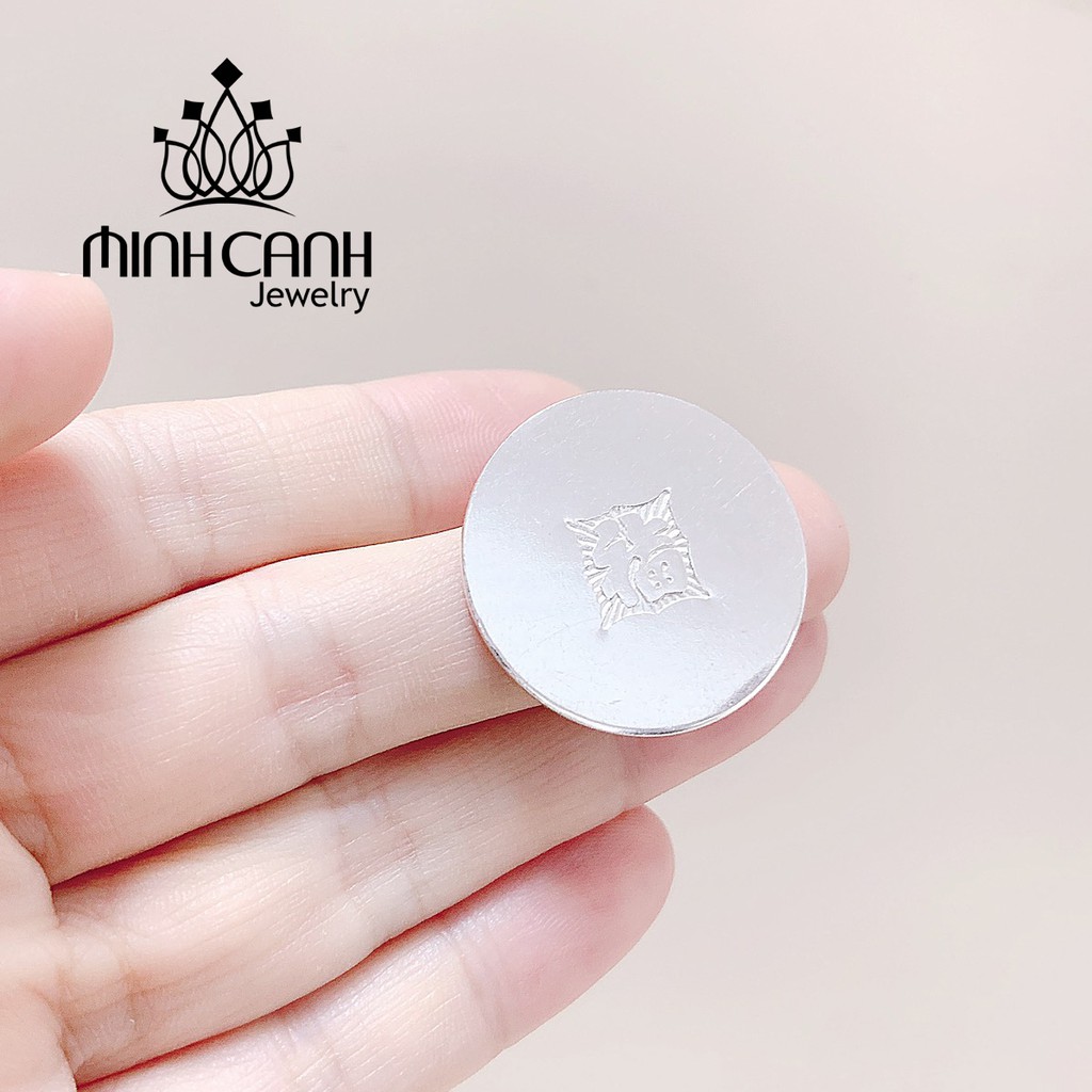 Đồng Bạc Đánh Gió Bằng Bạc Nguyên Chất Thương Hiệu Minh Canh Jewelry