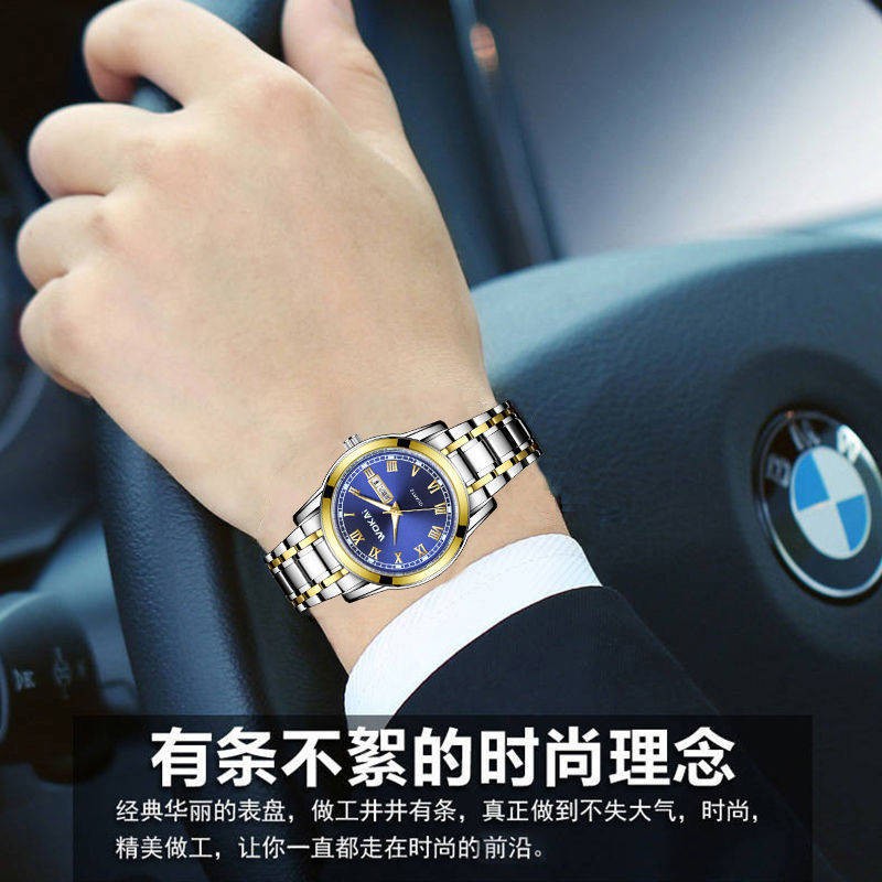 tử hồ Authentic Máy tự động lõi Đồng hồ đeo tay nam Lịch ban đêm Không thấm nước Phiên bản Hàn Quốc của học sinh Thắ