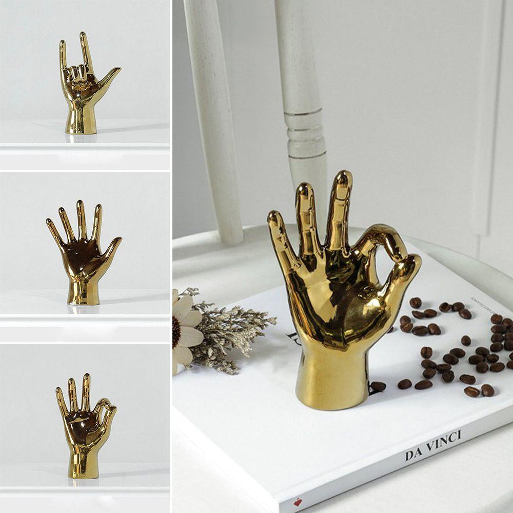 Jane Bức Tượng Điêu Khắc Bằng Ngón Tay Thiết Kế Hiện Đại Nghệ Thuật Thời Trang Trang Trí Bàn