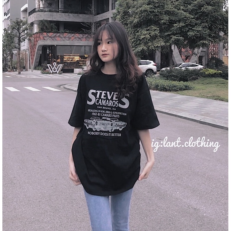 áo thun steve chất tuyết( ảnh thật lant.clothing )