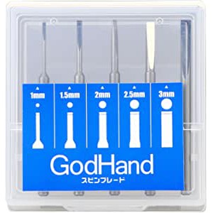 Dụng cụ mô hình đầu khoan tạo lỗ tròn GH-SB-1-3 GH-CSB-1-3 GODHAND flat bottom drill set tool hobby
