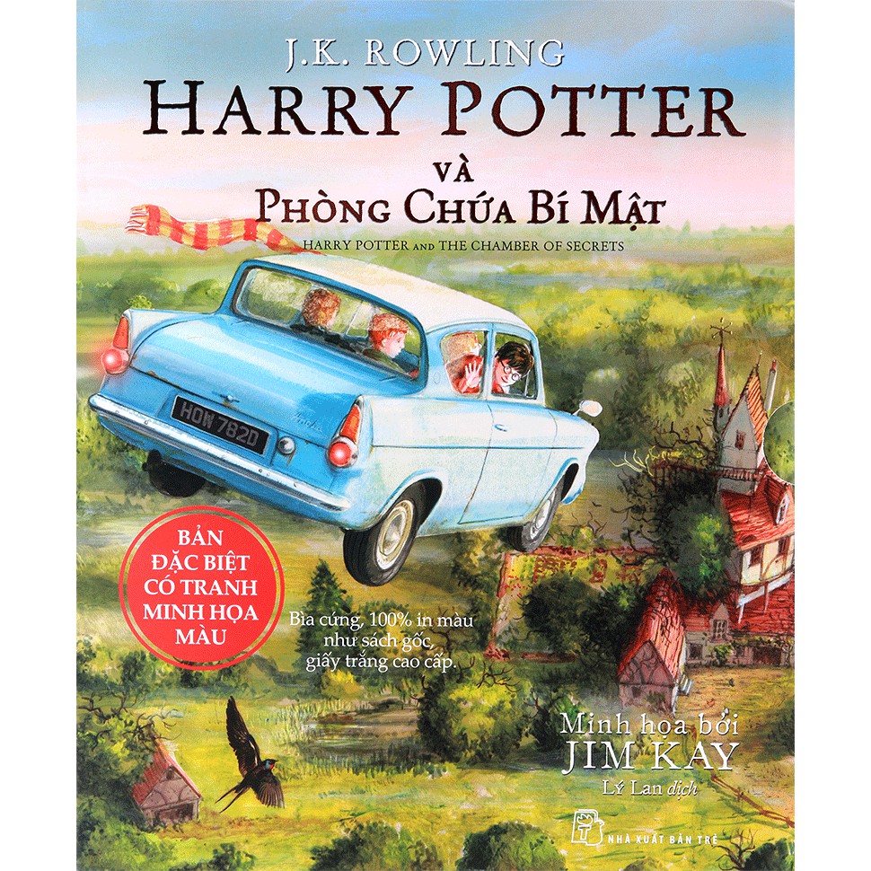 Sách - Harry Potter và phòng chứa bí mật - Tập 2 (BẢN ĐẶC BIỆT CÓ TRANH MÀU MINH HOẠ)