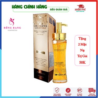 Serum vàng 24k - Tinh chất vàng 24K dưỡng trắng da chống lão hóa 3W Clinic Hàn Quốc 150ml