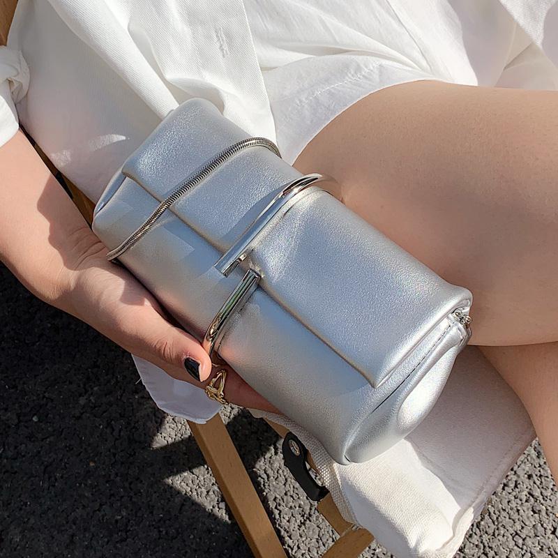 Túi Xách Đeo Vai Phối Dây Xích Thời Trang Mùa Hè Dành Cho Nữ