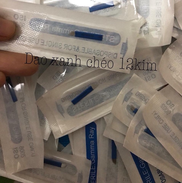 Dao điêu khắc phun xăm các kiểu (10 chiếc)