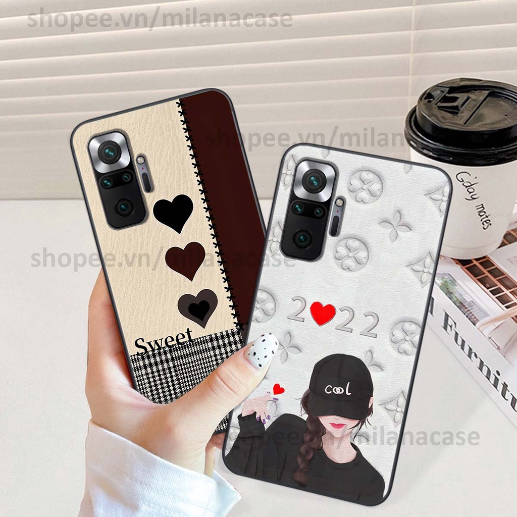 Ốp Xiaomi Redmi Note 10 / Note 10 Pro hình trái tim be love tình yêu siêu đẹp, cá tính, thời trang