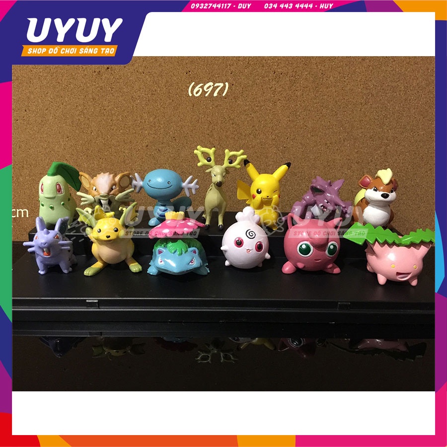🥑Combo🥑 Mô Hình POKEMON CHIBI COLLECTION Cực Đẹp 🌦️, Sắc Nét 🔥