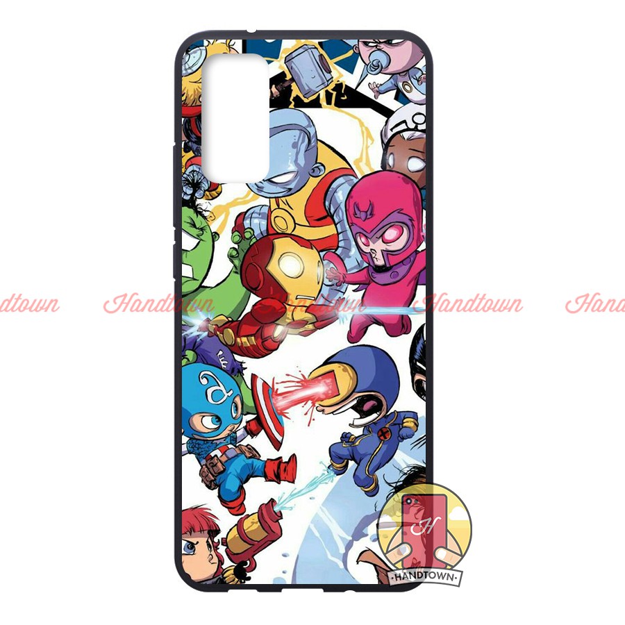 Ốp lưng Samsung Galaxy S20 / S20 Plus / S20 Ultra dẻo đen in hình phần A