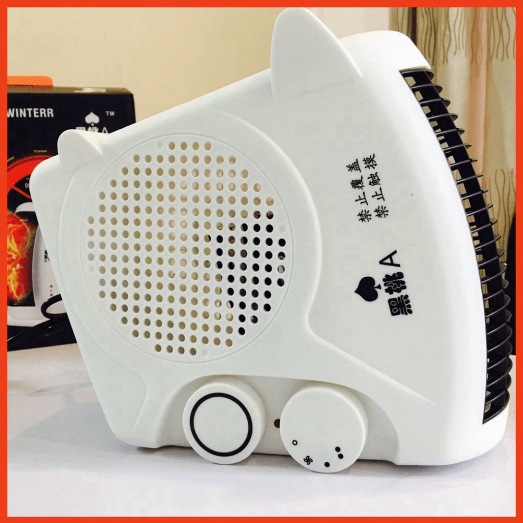 Quạt sưởi cho bé, máy sưởi mini hai chế độ MG-01, an toàn nhỏ gọn, tiện sử dụng