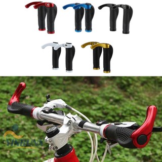 Tay nắm gắn tay cầm xe đạp địa hình MTB bằng cao su nhôm
