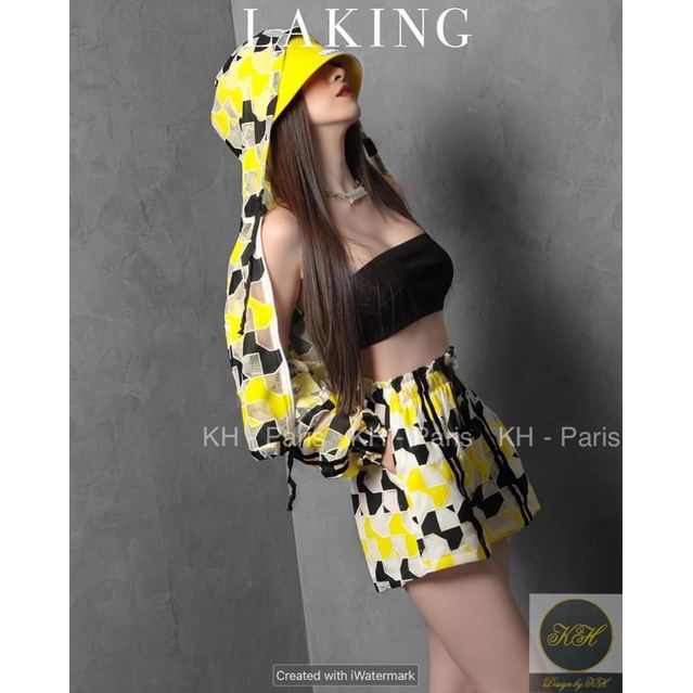 Set thể thao hoạ tiết