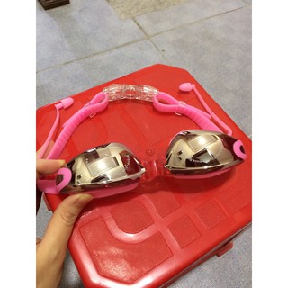 Kemkem Kính bơi tráng gương chống tia UV kèm bịt tai 9 22