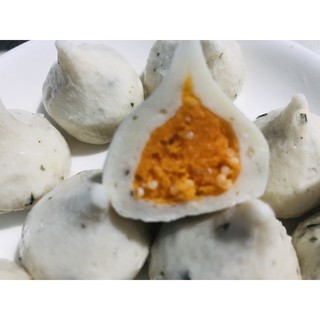 100g viên thả lẩu cá viên nhân trứng cá hồi malaysia