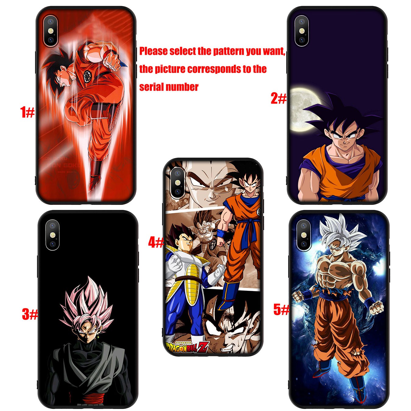 Samsung Galaxy A9 A8 A7 A6 Plus J8 2018 + A21S A70 M20 A6+ A8+ 6Plus Casing Soft Silicone Dragon Ball  goku DragonBall Z Phone Case