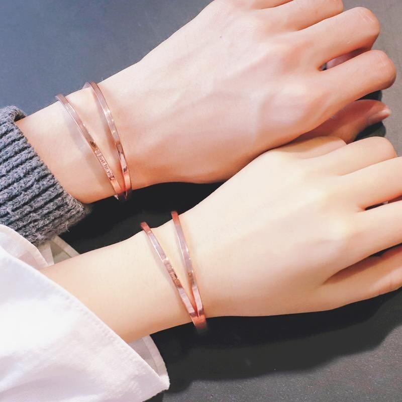 Vòng CK Outline Bangle - Vòng Tay Cuff Titanium không gỉ [Bảo hành 5 năm]