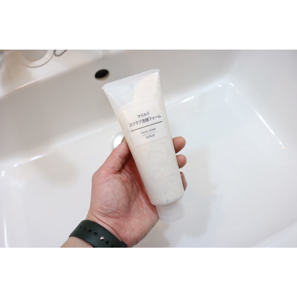 Sữa rửa mặt Muji Mild Face Soap/ Moisture/ Scrub Nhật Bản rửa mặt dịu nhẹ cho da nhạy cảm