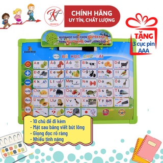 Bảng dạy học biết đọc Tiếng Việt, tiếng Anh