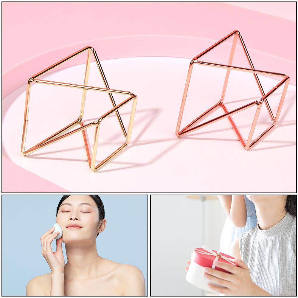 Kệ Đựng Mút Trang Điểm Ba Chiều Phong Cách Retro